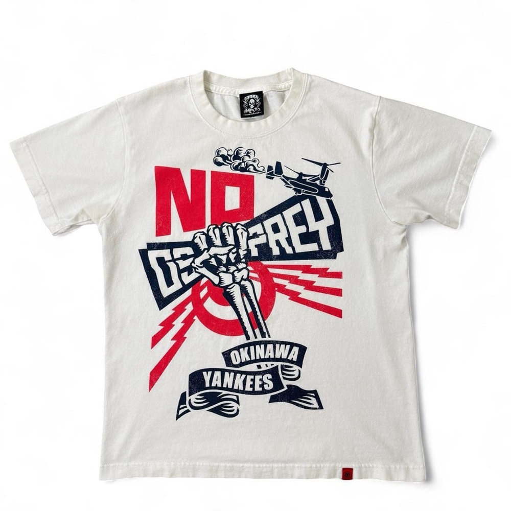 OKINAWA YANKEES South Rude Style JAPAN No Osprey T Shirt Mens Size Small